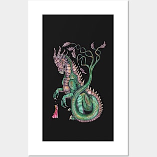 Drache und Prinzessin Posters and Art